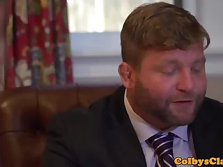 Mature sports coach pounds twink ass till cum